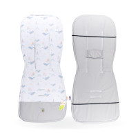 Stroller Seat Liner XKKO LUX - Sky Whale