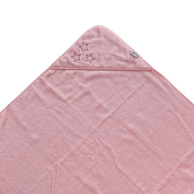 We Recommend Our Hooded Terry Bath Towel Xkko Organic 90x90 Baby Pink Stars The Goods Are In Stock Www Xkko Eu
