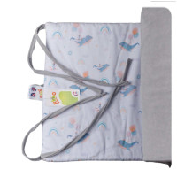 Crib Liner 180cm XKKO LUX - Sky Whale