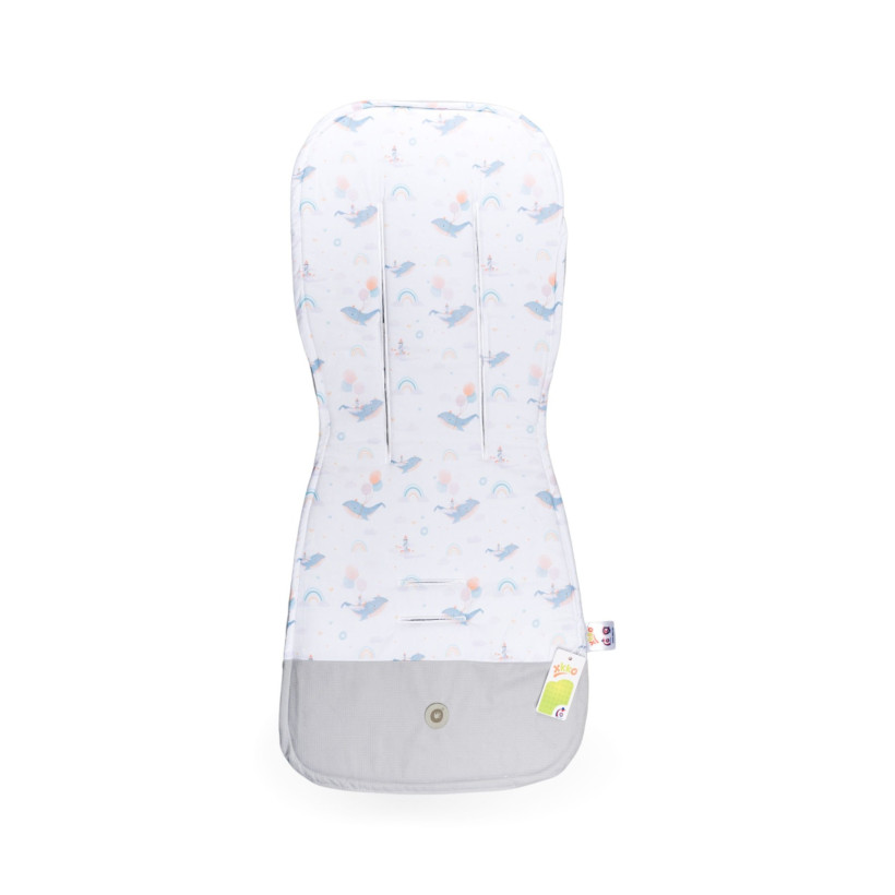 Stroller Seat Liner XKKO LUX - Sky Whale